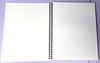 Workbook Spiral Bound Nas A4 140GSM - White Cover