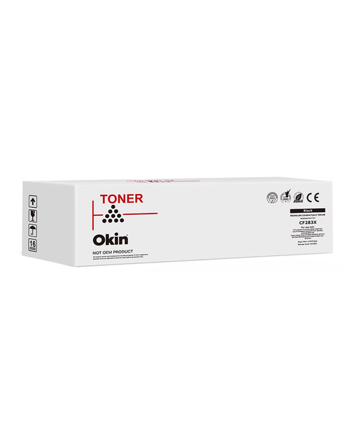 OKIN Compatible HP CF283X CART337 Black Toner Cartridge