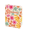 CROSSWORD FLOWER PRINTED EDGE PUZZLE