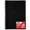 Warwick Diary Visual A4 100gsm 50lf Spiral Bound Black