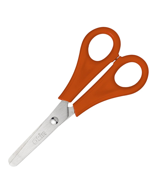 OKIN KIDS SCISSORS 5 INCH RED HANDLE