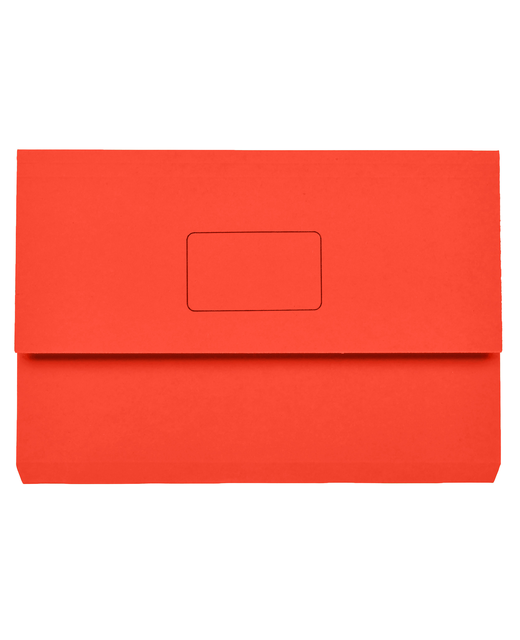 MARBIG® SLIMPICK FOOLSCAP DOCUMENT WALLET RED