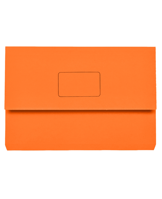 MARBIG® SLIMPICK FOOLSCAP DOCUMENT WALLET ORANGE