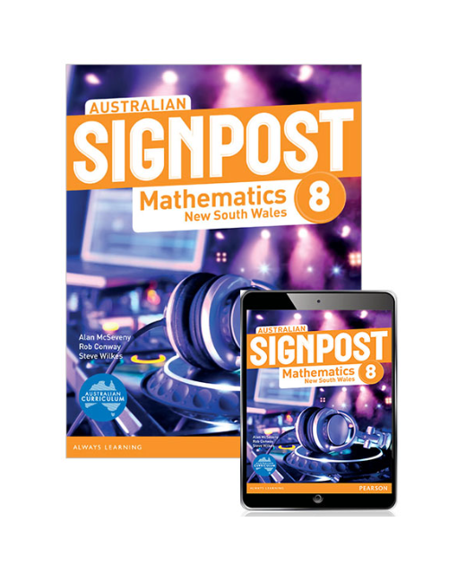 Australian Signpost Mathematics New South Wales 8 Student Book with ebook