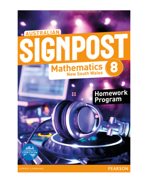 Australian Signpost Mathematics New South Wales 8 Homework Program