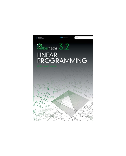 WALKER MATHS 3.2 LINEAR PROGRAMMING LEVEL 3