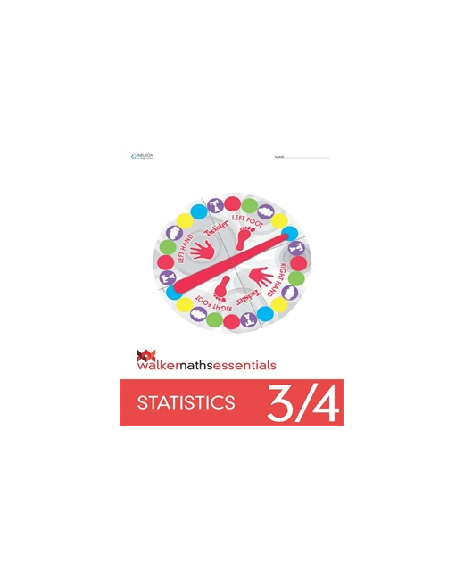 WALKER MATHS ESSENTIAL STATISTICS 3/4