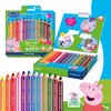 Peppa Pig Noris Junior 3 in 1 Color Pencils 24 Pack