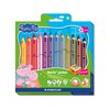 Peppa Pig Noris Junior 3 in 1 Color Pencils 24 Pack
