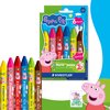 Peppa Pig Crayons Wax Noris Junior 6 Pack