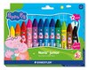 Peppa Pig Crayons Wax Noris Junior 12 Pack