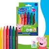 Peppa Pig Fibre Tip Pens Noris Junior 6 Pack