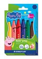 Peppa Pig Fibre Tip Pens Noris Junior 6 Pack