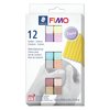 Modelling Clay Staedtler Fimo Starter Kit Pastel 300g 12 Pack