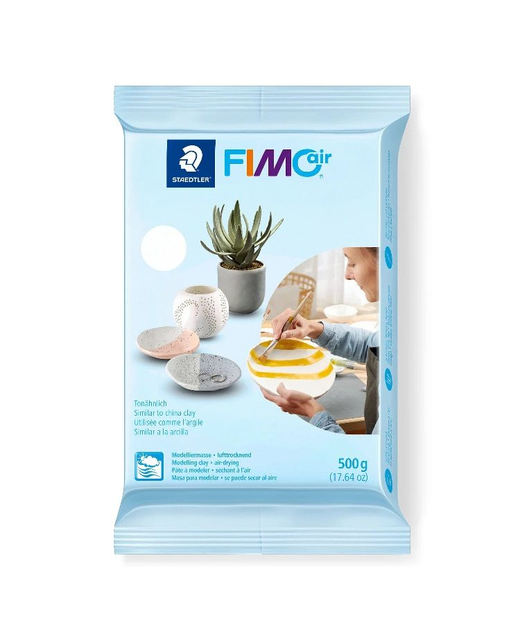 Modelling Clay Staedtler FIMOair Air Dry Grey 500G