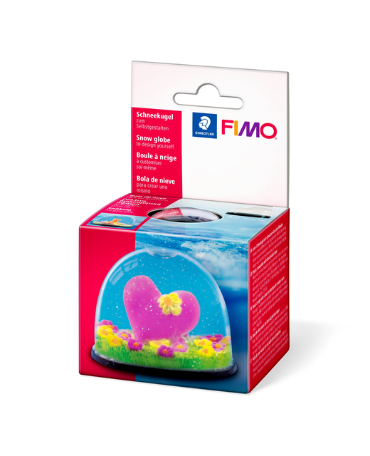 Snow Globe Oval Staedtler Fimo Modelling Clay Accessory