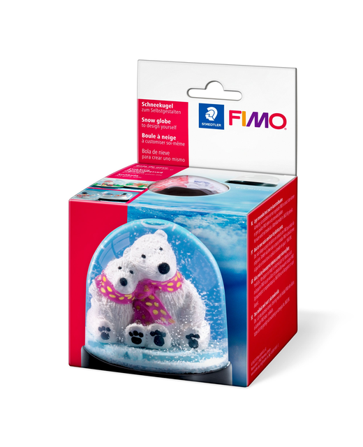 Snow Globe Round Staedtler Fimo Modelling Clay Accessory