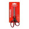 WARWICK SCISSORS SOFT GRIP BLACK AND RED 150MM 6 INCH