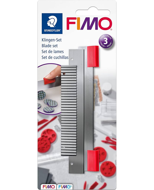 Blade Cutting Set of 3 Staedtler Fimo Modelling Clay Accessory