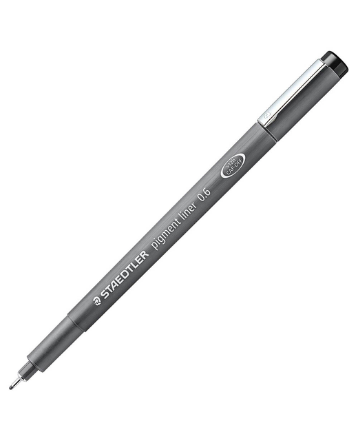 Pigment Liner 0.7mm Staedtler Black 10 Pack