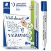 Whiteboard Marker Chisel Staedtler Lumocolor Blue Box of 10