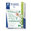 Whiteboard Marker Chisel Staedtler Lumocolor Green Box of 10