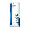 Triangular Medium Ball Pen 1.0mm Staedtler Blue Box of 10