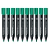 Permanent Marker Staedtler Lumocolor Chisel Green Box of 10
