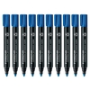 Staedtler Lumocolor Permanent Marker Bullet Blue Box of 10