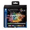 Pigment Arts Brush Pen Staedtler Nature Assorted Pack of 12