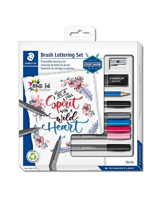 Brush Lettering Set Staedtler Design Journey Mixed 