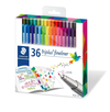 Fineliner Staedtler Triplus Assorted Box of 36