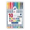 Fineliner Staedtler Triplus Assorted Wallet of 10