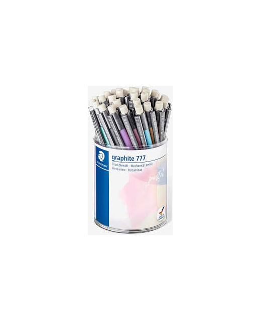 Mechanical 777 Pencil Pastel Barrel B 0.5mm Staedtler Cup of 36