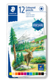 Coloured Pencil Staedtler Design Journey Aquarell Assorted Tin of 12