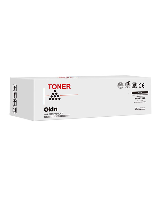 OKIN Compatible OKI C301 C321 MC342 Black Toner Cartridge (44973548)