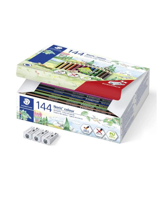 Aquarell Quality Drawing Pencils Mixed Grades Staedtler Lumograph Tin of 6