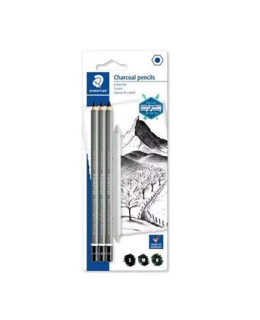 Charcoal Pencils Staedtler 4 Pack