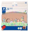 Colour Pencil Natural Staedtler Assorted Pack of 24