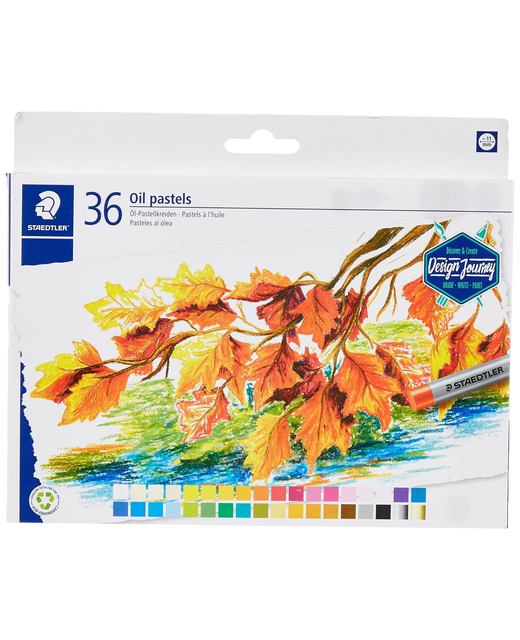 Oil Pastels Staedtler Design Journey Assorted Box of 36