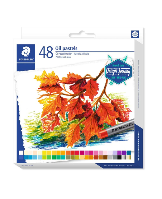 Oil Pastels Staedtler Design Journey Assorted Box of 48