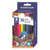 FELT TIP PENS STAEDTLER LUNA FIBRE 36 PACK