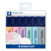 Textsurfer Highlighter Pastel Staedtler Assorted Wallet of 6