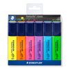 Textsurfer Highlighter Staedtler Assorted Wallet of 6
