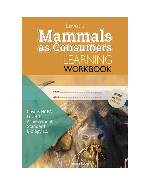 LWB Level 1 Mammals as Consumers 1.5 Learning Workbook