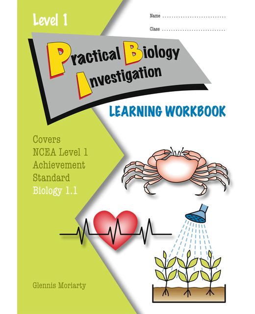 LWB Level 1 Practical Biology Investigation 1.1 Learning Workbook