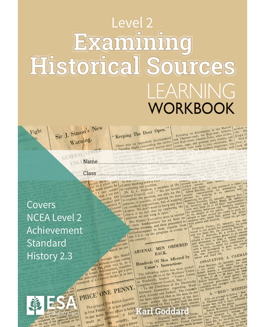 LWB Level 2 Examining Historical Sources 2.3 Learning Workbook