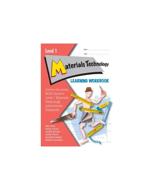 LWB NCEA Level 1 Materials Technology Learning Workbook