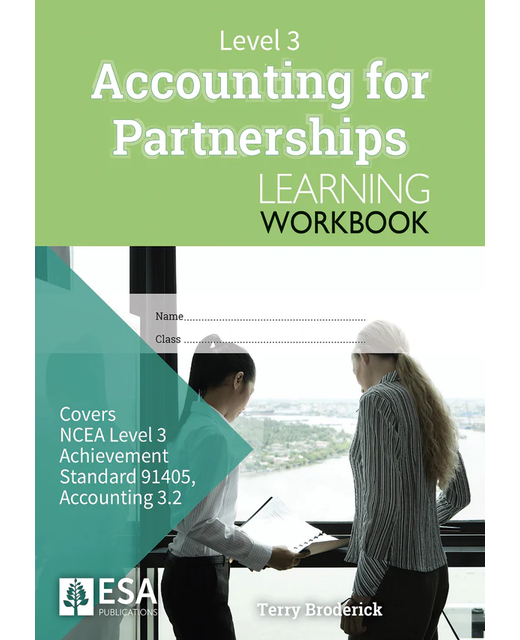 LWB Level 3 Accounting for Partnerships 3.2 Learning Workbook