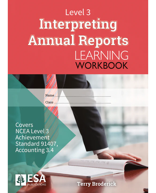 LWB Level 3 Interpreting Annual Reports 3.4 Learning Workbook